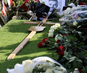 Poseł Łukasz Litewka spoczął w honorowym miejscu