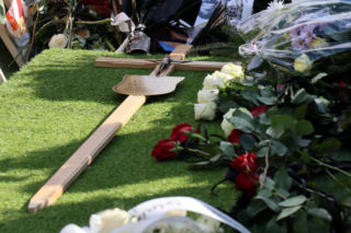 Poseł Łukasz Litewka spoczął w honorowym miejscu