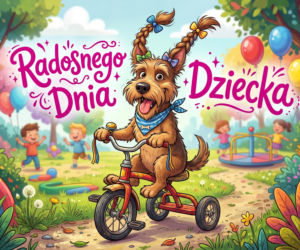 Śmieszna kartka na Dzień Dziecka