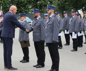 Święto policji w Toruniu. Funkcjonariusze odebrali nagrody i nominacje