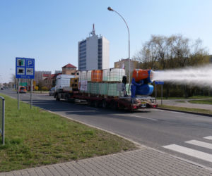 Koronawirus: Tak Stalowa Wola dezynfekuje ulice miasta