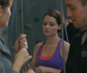 M jak miłość odc. 1059. Marlena (Anna Lipińska), Wojtek (Mateusz Janicki), Janka (Joanna Osyda)