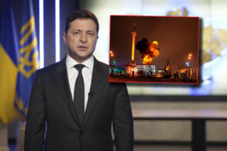 Cztery lata wojny na Ukrainie. Przypominamy pierwsze zdjęcia i wiadomości