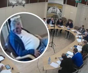 Szokujący tatuaż na twarzy wójta