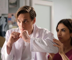 M jak miłość odc. 1891. Aneta (Ilona Janyst), Olek (Maurycy Popiel)