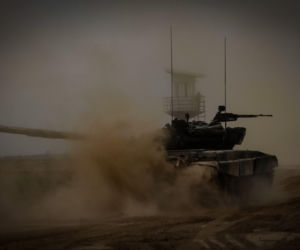 Pancerniacy z Braniewa na poligonie w Orzyszu. Siła ognia czołgów PT-91 Twardy