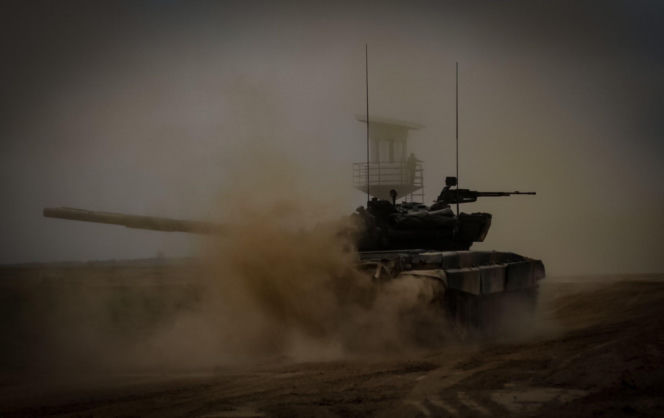 Pancerniacy z Braniewa na poligonie w Orzyszu. Siła ognia czołgów PT-91 Twardy