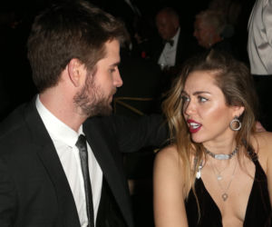 Miley Cyrus i Liam Hemsworth pierwszy raz jako małżeństwo na oficjalnej gali