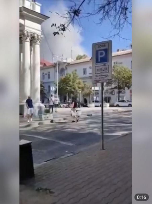 Atak na sztab rosyjskiej Floty Czarnomorskiej