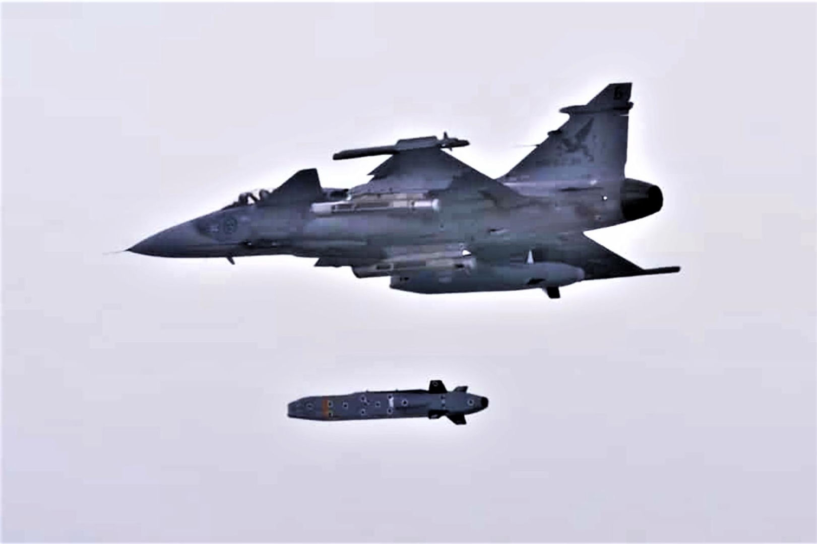 Test odpalenia Taurus z Gripen C