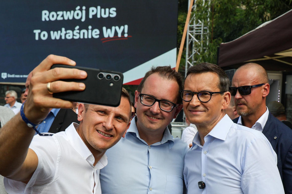 Tak grillował Morawiecki