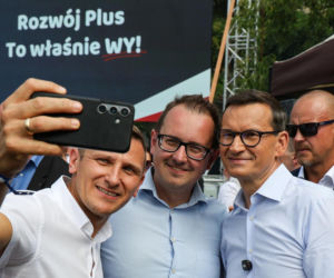Tak grillował Morawiecki