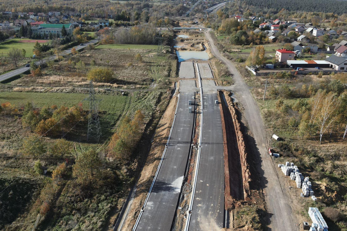 Półmetek na budowie obwodnicy Wąchocka - nowe zdjęcia z terenu budowy!