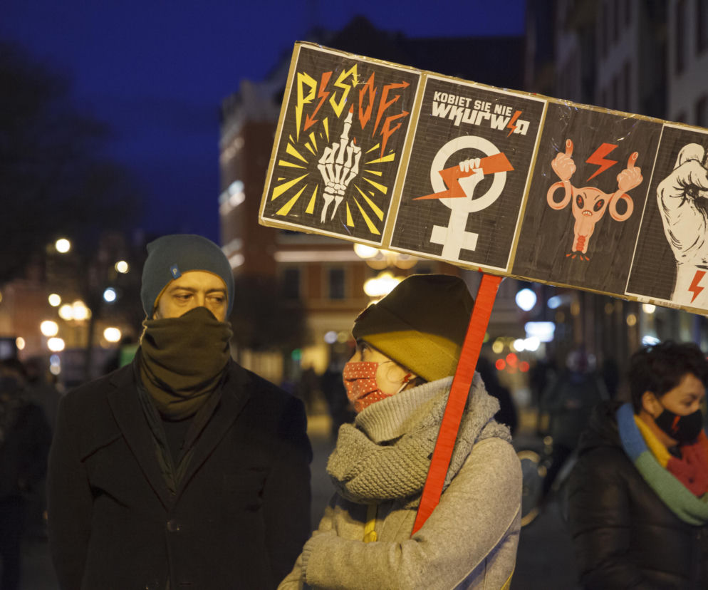 Protest Strajku Kobiet we Wrocławiu