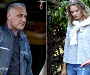 M jak miłość odc. 1106. Rafał (Przemysław Bluszcz), Anna (Tamara Arciuch)