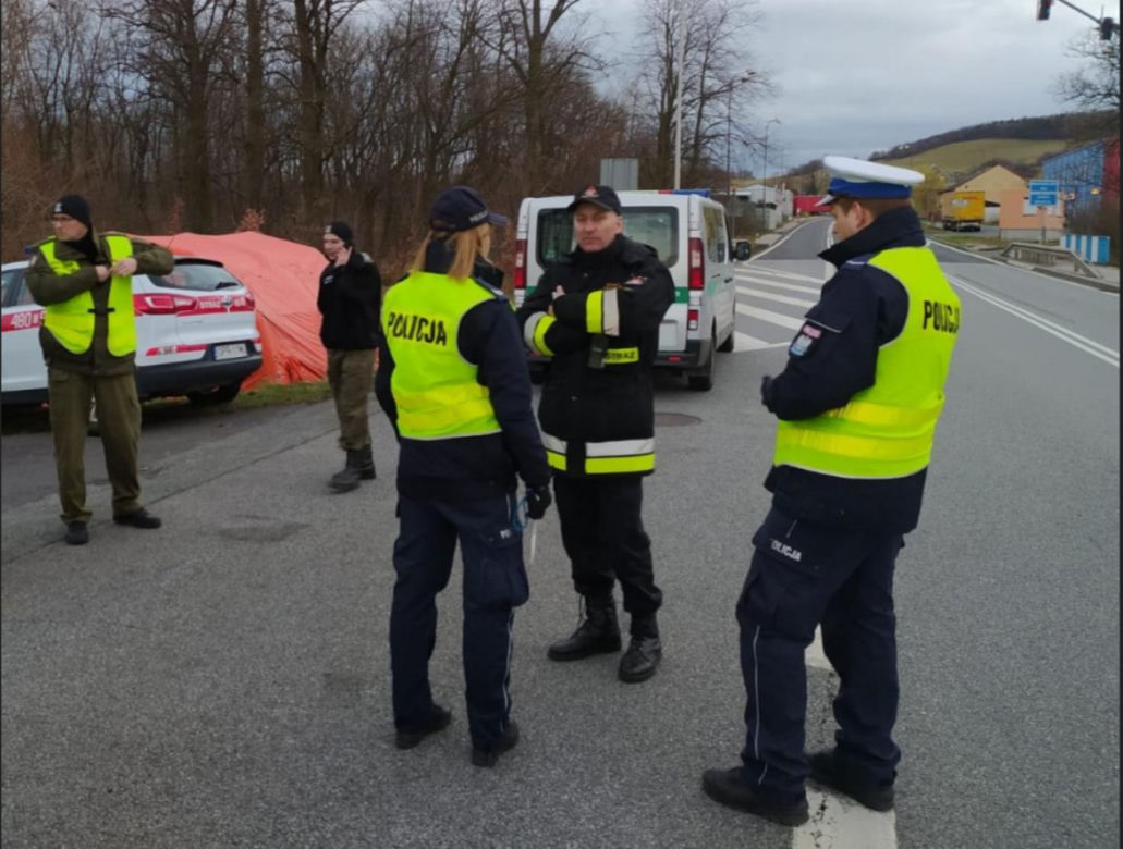Opolscy policjanci pilnują granic!