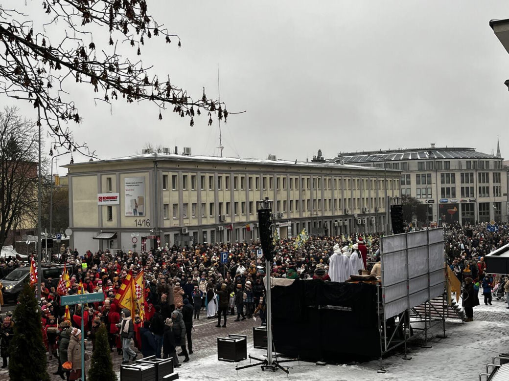 Orszak Trzech Króli 2025 na ulicach Białegostoku
