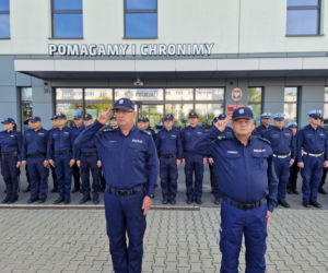 Syreny zawyły w całej Polsce. Tak policja pożegnała zastrzelonego sierż. Natana Sieronia
