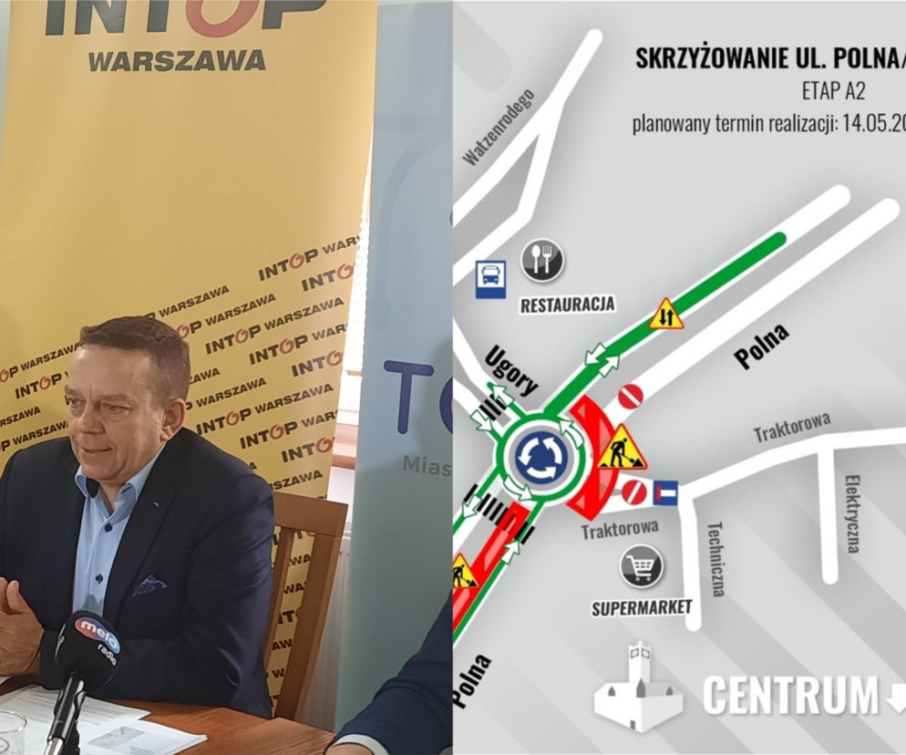 Konferencja prasowa MZK w Toruniu i utrudnienia