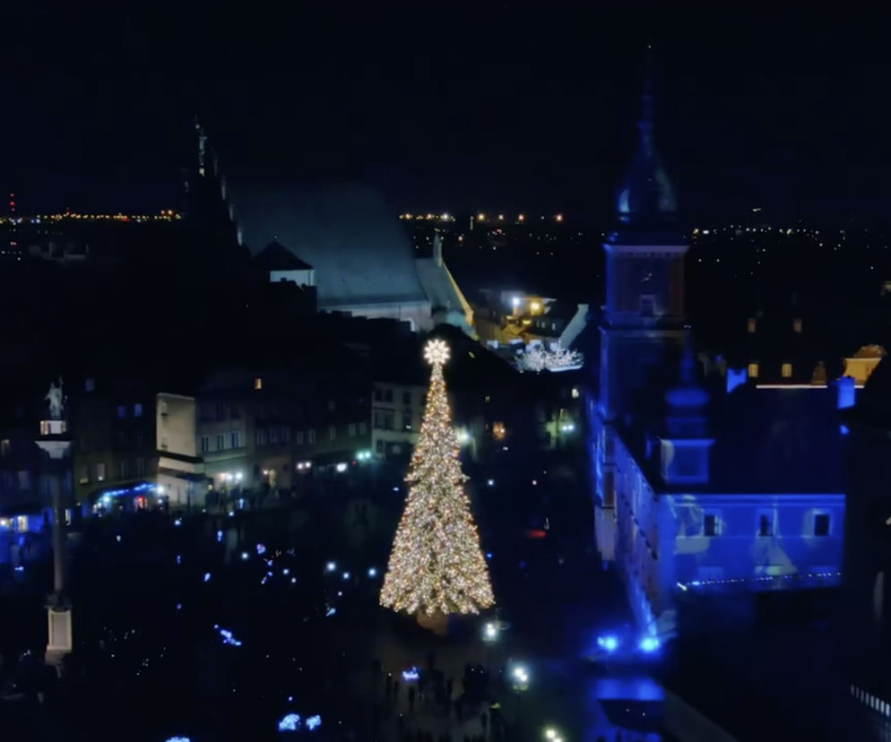 Film ze świątecznej iluminacji 
