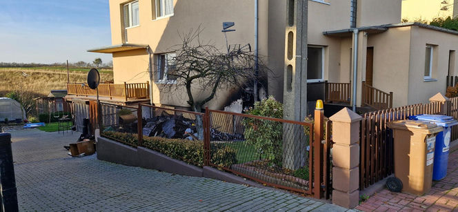 Potężny wybuch wstrząsnął spokojną ulicą Kwiatową w Chełmnie. Rodzice próbowali ratować syna