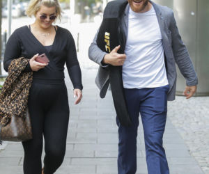 Jan Błachowicz z partnerką i synem