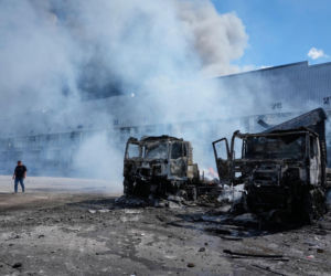 Piekło na ziemi w Oleszkach na Ukrainie. Od maja nie dostali żywności