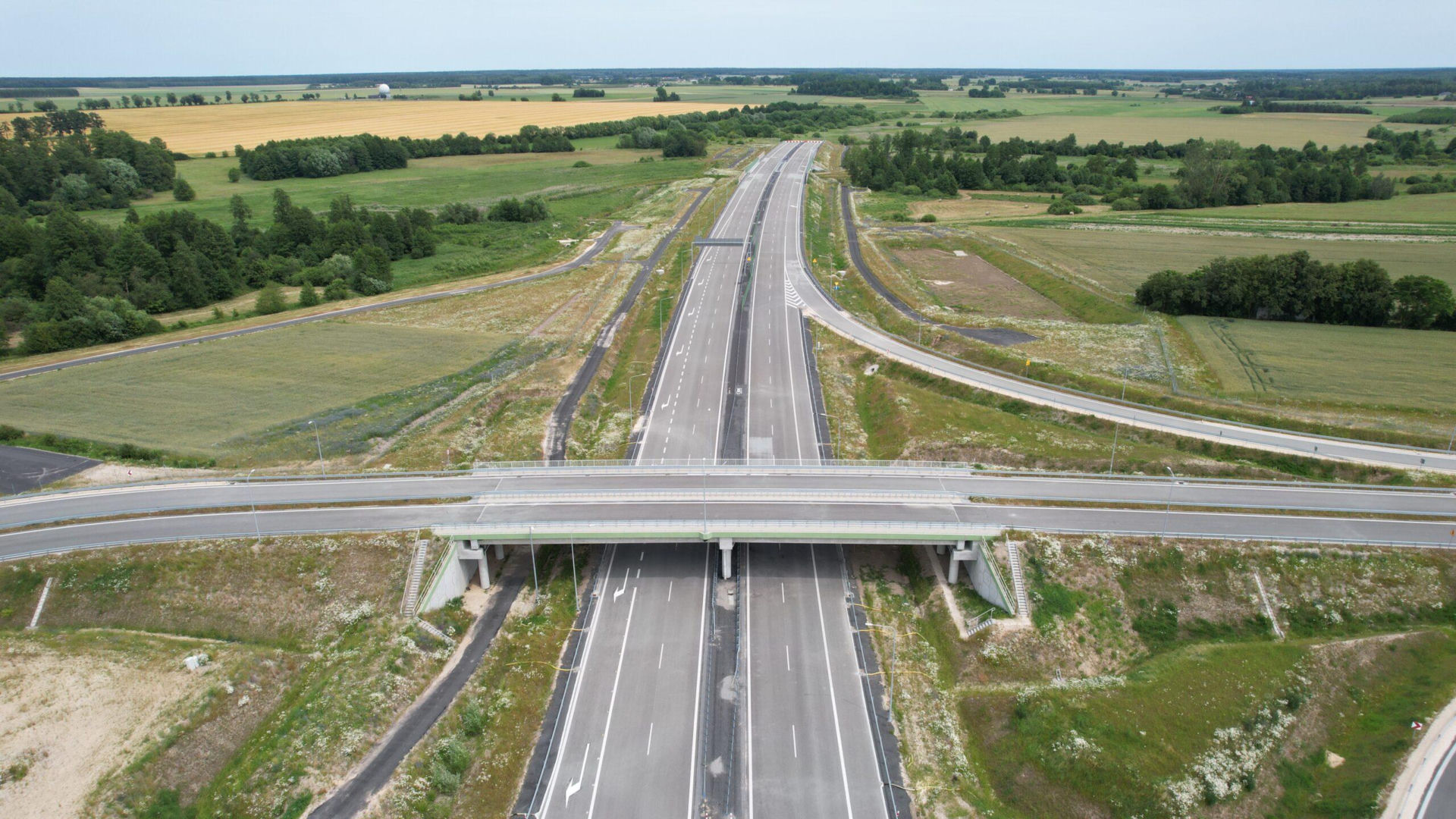 A2 między Siedlcami a węzłem Łukowisko