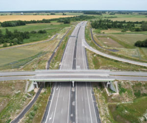 Wielki węzeł na wschodzie. Tu przecinają się autostrada A2 i via Carpatia