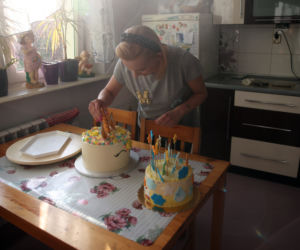 Jadwiga Kwater piecze pyszne torty
