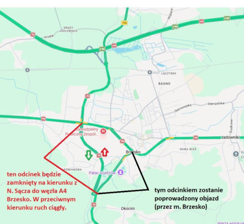 Przed nami kolejne nocne prace na obwodnicy Brzeska. Będą utrudnienia