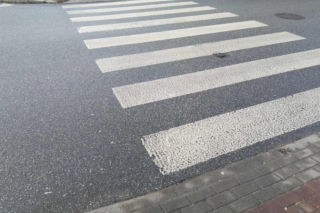 Potrącenie pieszej na pasach przy ul. Starowiejskiej w Siedlcach