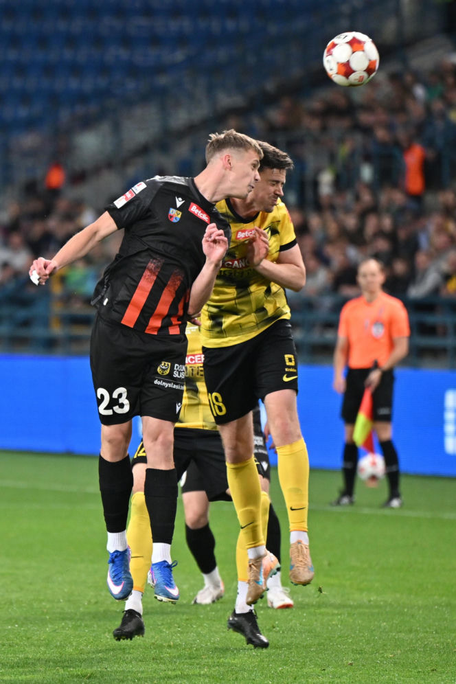 Finał baraży o Ekstraklasę: Wieczysta Kraków - Chrobry Głogów