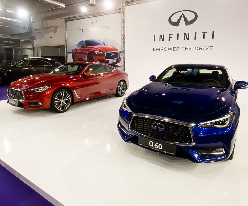 Infiniti Q60 na Warsaw Moto Show 2016