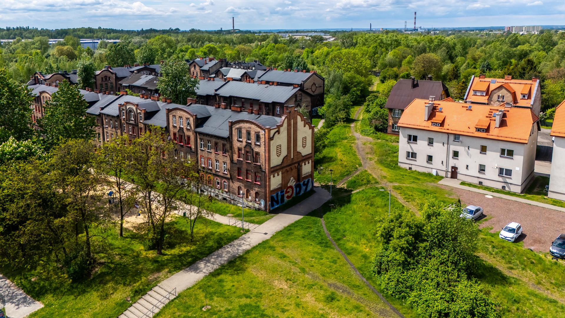 Kaufhaus w Rudzie Śląskiej - luksusowy przedwojenny dom towarowy i osiedle patronackie przy nim