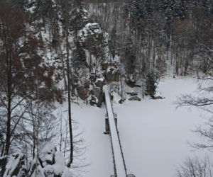 Perła Zachodu zimą zachwyca. Ten kultowy szlak prowadzi do schroniska nad przepaścią