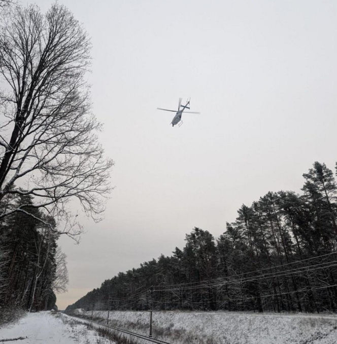 76-latek przeszedł w śniegu 22 kilometry. Ratunek przyszedł w ostatniej chwili