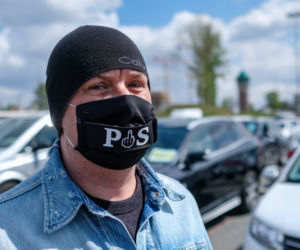 Protest przedsiębiorców w Katowicach.