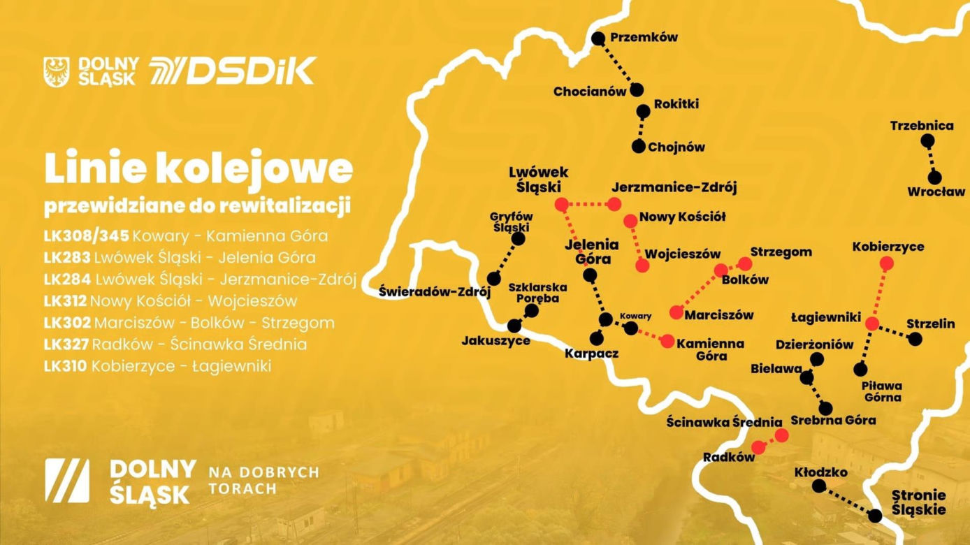 Koleje Dolnośląskie znowu łączą mniejsze miejscowości regionu