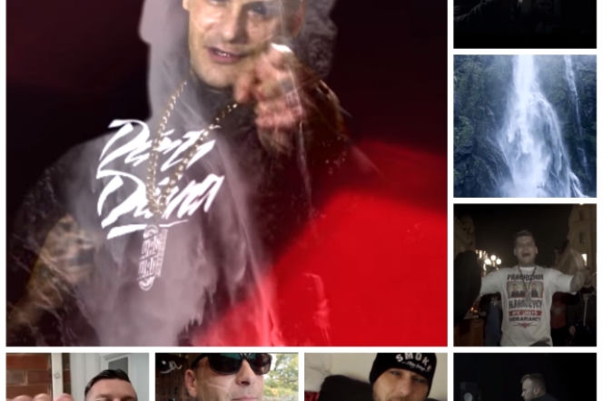Popek w teledysku do Wodospady