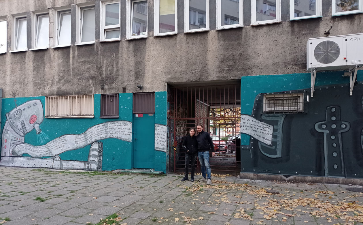 Nowy mural w centrum Szczecina