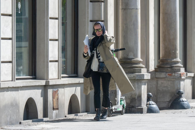 Magdalena Cielecka walczy z wiatrem