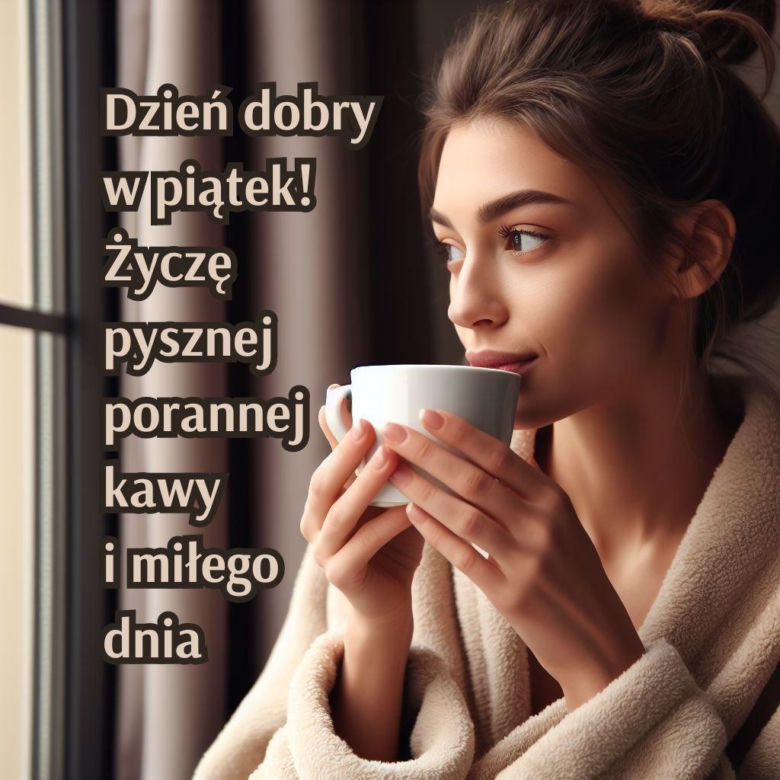 Dzień dobry w piątek! Fajne obrazki do wysłania znajomym