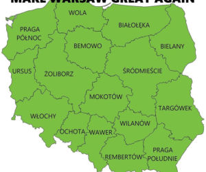Internauci śmieją się z pomysłu powiększenia Warszawy