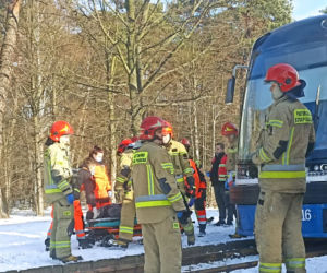 Bydgoszcz. Wypadek na ul. Nakielskiej. Tramwaj potrącił mężczyznę