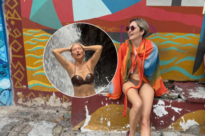 Magda Steczkowska i jej płaski brzuch w skąpym bikini. Rusałka. Ona ma 50 lat?!