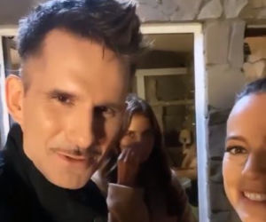 M jak miłość po wakacjach 2020. Kamil (Marcin Bosak), Magda (Anna Mucha), Anka (Weronika Rosati) 