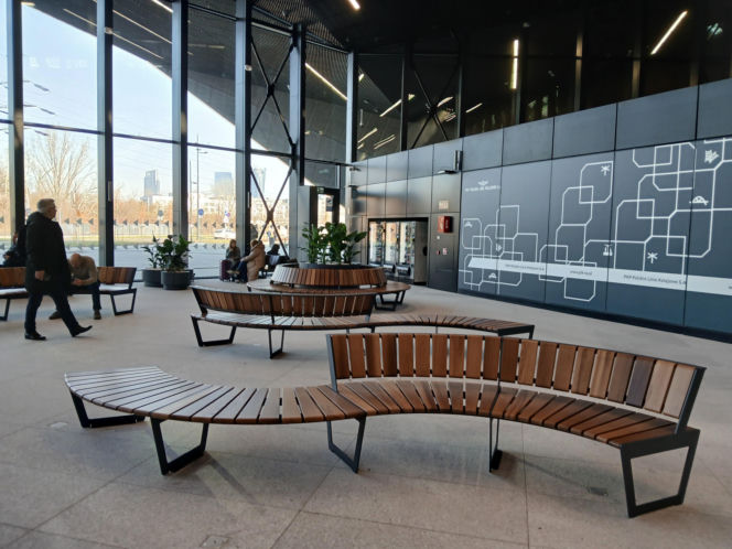 Dworzec kolejowy Warszawa Zachodnia po otwarciu