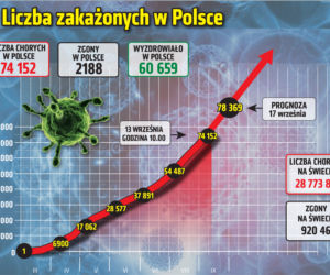 Koronawirus w Polsce. Ile jest dziś zakażeń? Raport: 13.09.2020