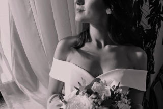 M jak miłość na planie. Kasia (Paulina Lasota) w sukni ślubnej. Weźmie ślub z Mariuszem?